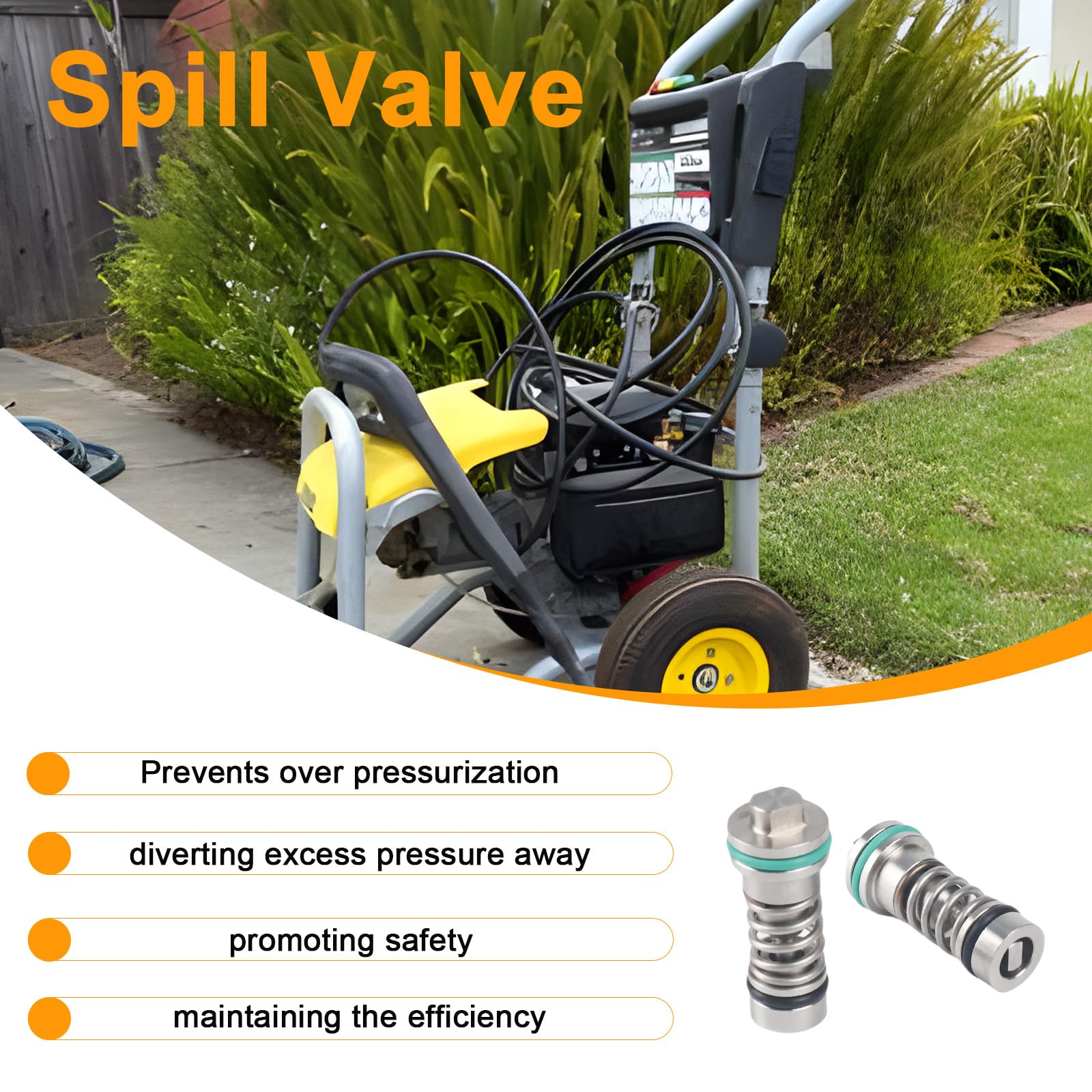 けるちゃ Amazon.com: 4.591-040.0 Charge–Channel Unloader/Spill Valve
