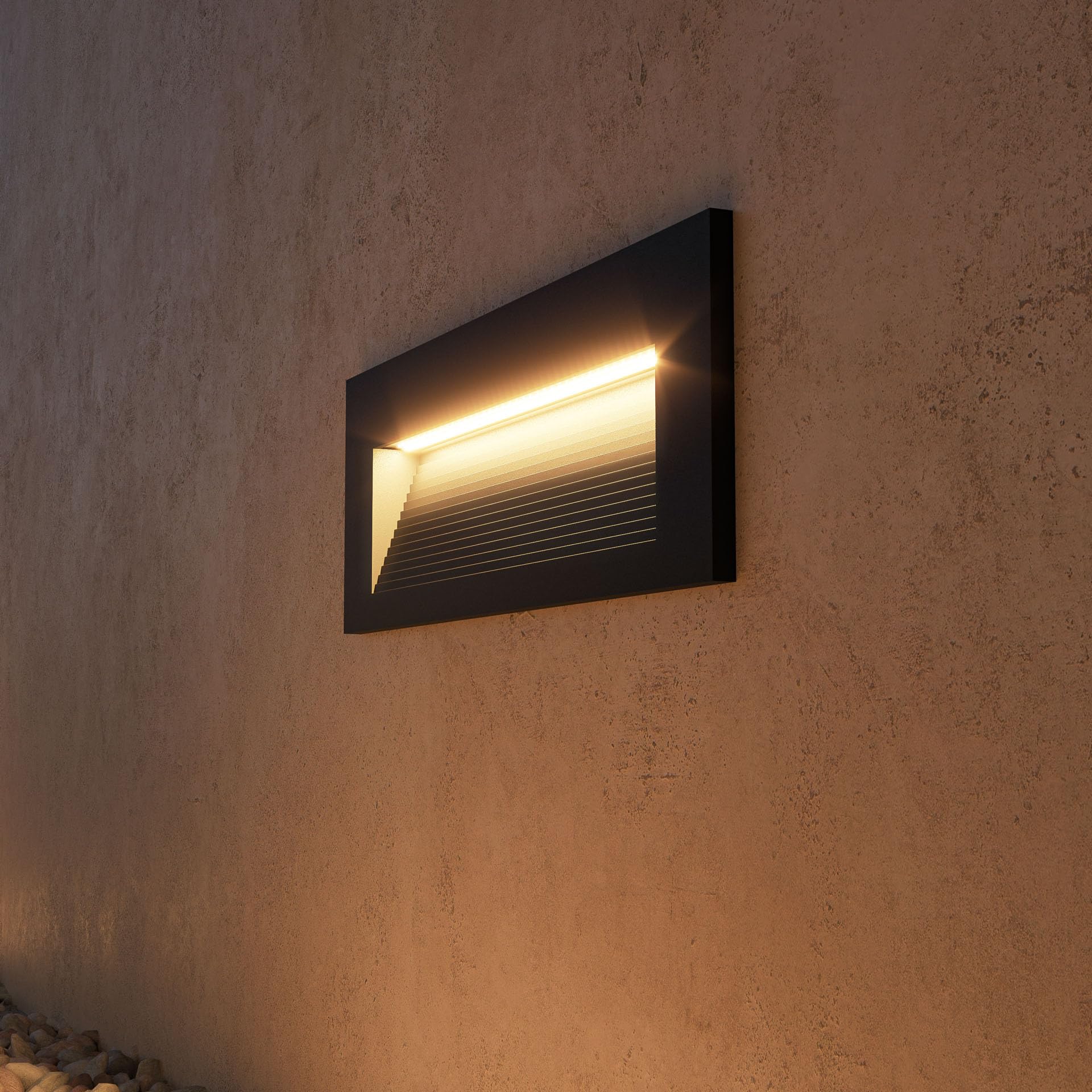 Beneito Faure Tween 5W LED Recessed Spotlight Wall Spotlight for Indoor and Outdoor Use Corridors or Pathways - Corten - Image 3