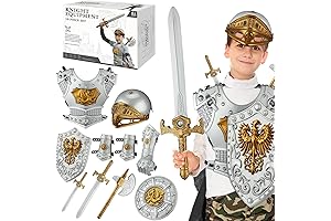 10 Pcs Kids' Knight Armor Set: Embark on Medieval Adventures