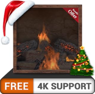 lareira rochosa gratuita - passe uma noite romântica com seu parceiro durante as férias de Natal na sua TV hdr 8k 4k e dispositivos de incêndio como papel de parede e tema de mediação e paz