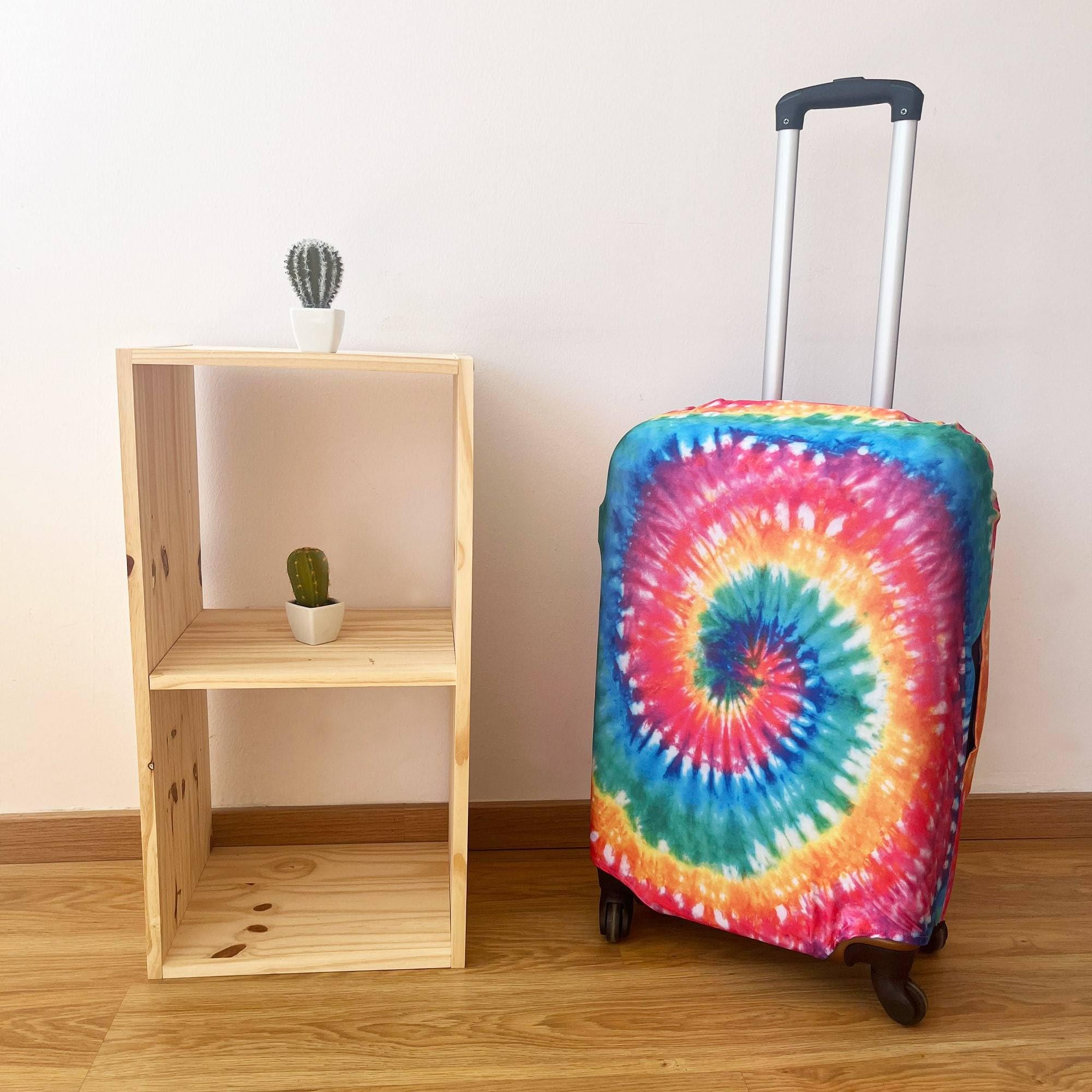 WELL HOME MOBILIARIO & DECORACIÓN Zestaw walizek na kółkach + kosmetyczka abs INLCUYE JEDEN pokrowiec ochronny na podłogę, Biały, Zestaw walizek na kółkach + kosmetyczka z pokrowcem ochronnym