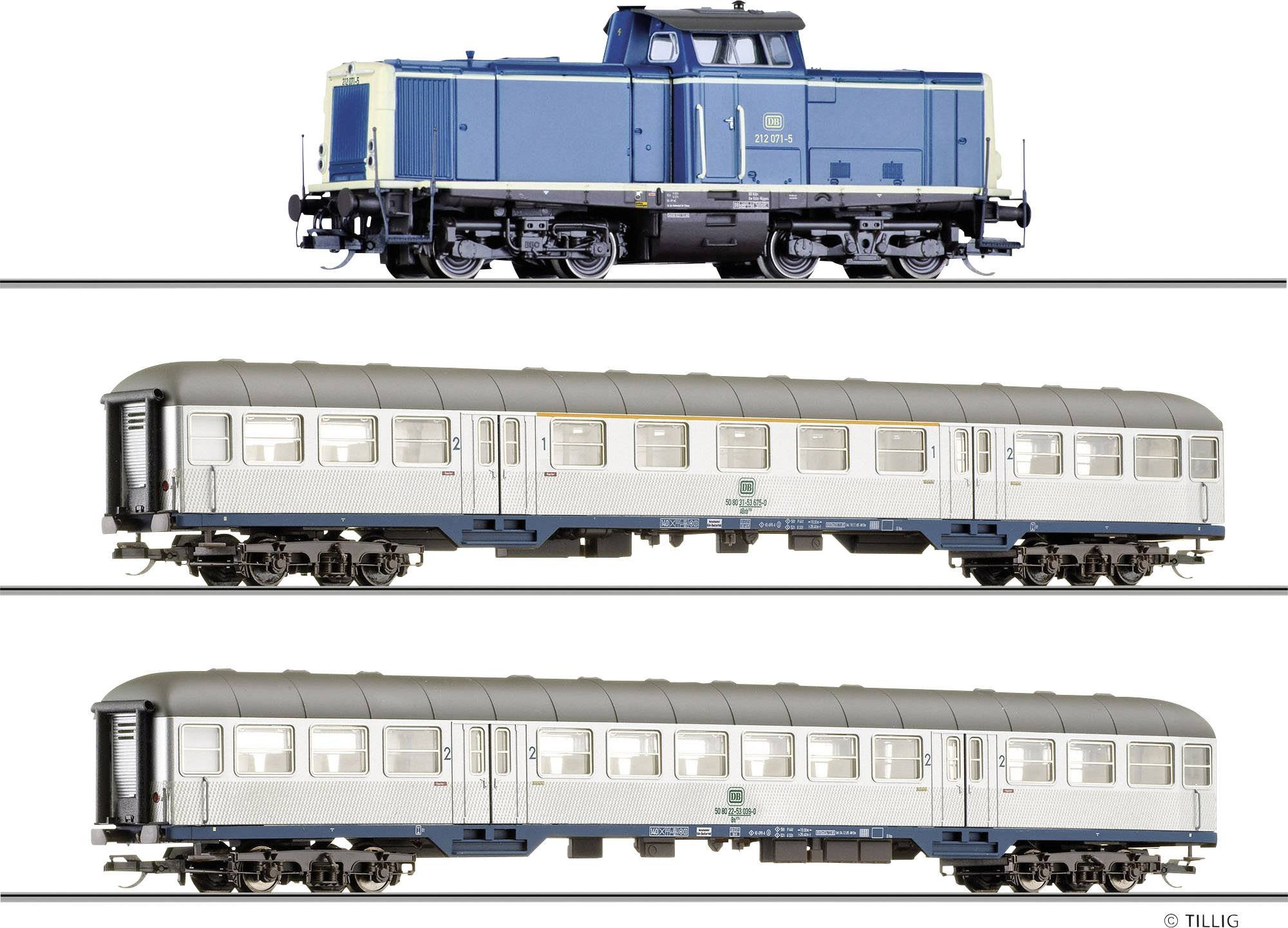 01443 TT Personenzug Modellgleis I/II