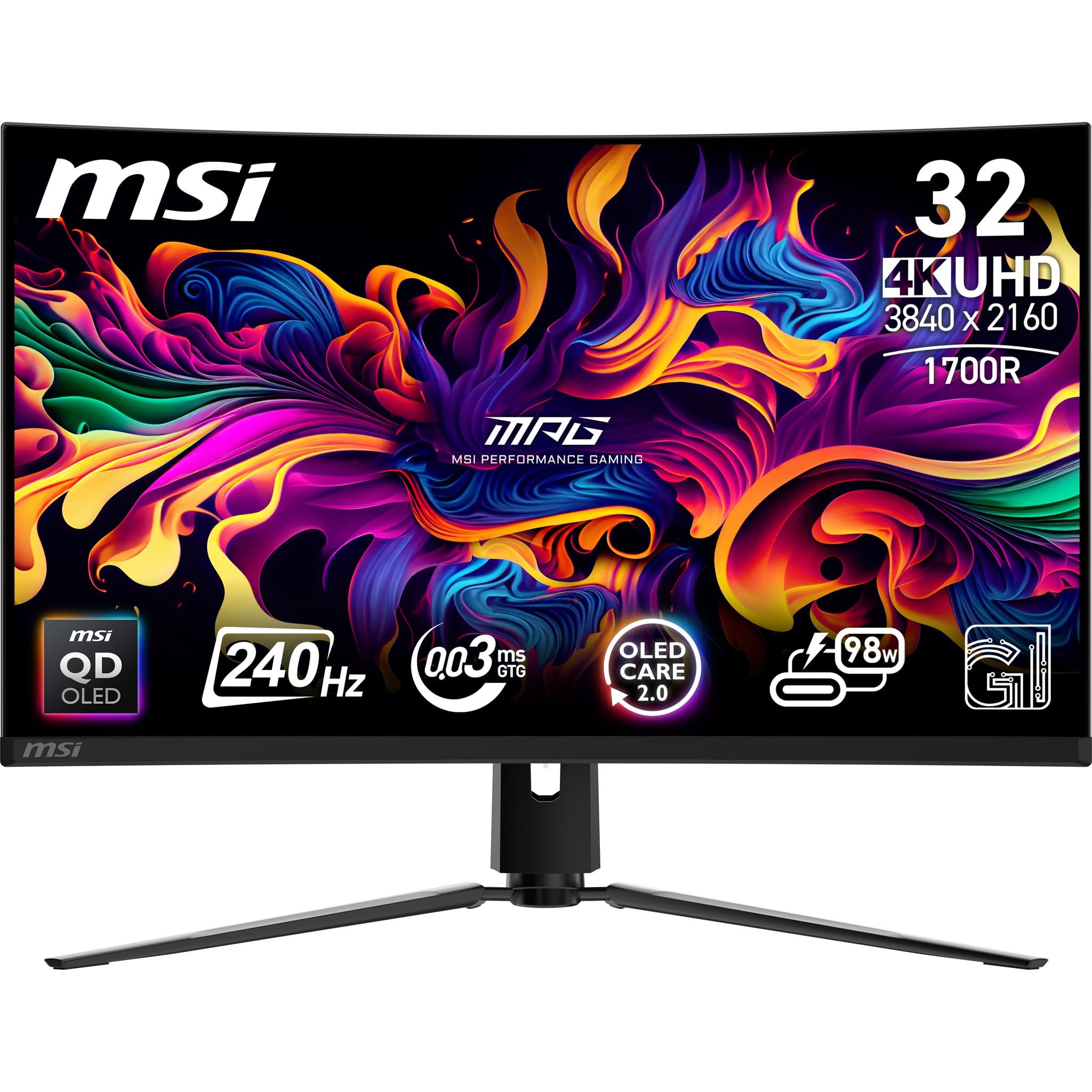 Msi MPG 321CURXDE QD-OLED - Gaming Monitor 32"
