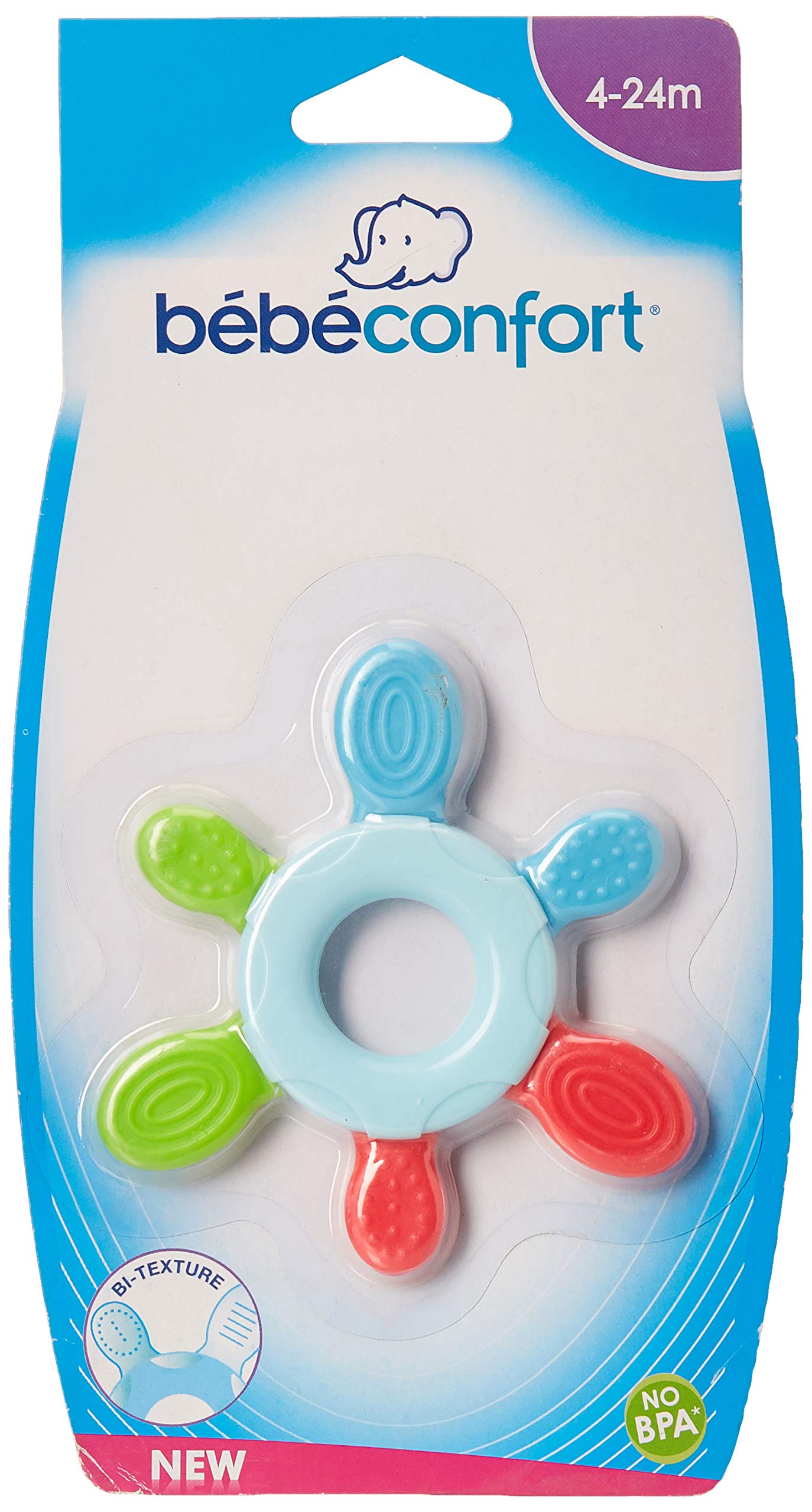 BEBE CONFORTBebe Confort 30000995 Flower Teething Bi-Texture Ring
