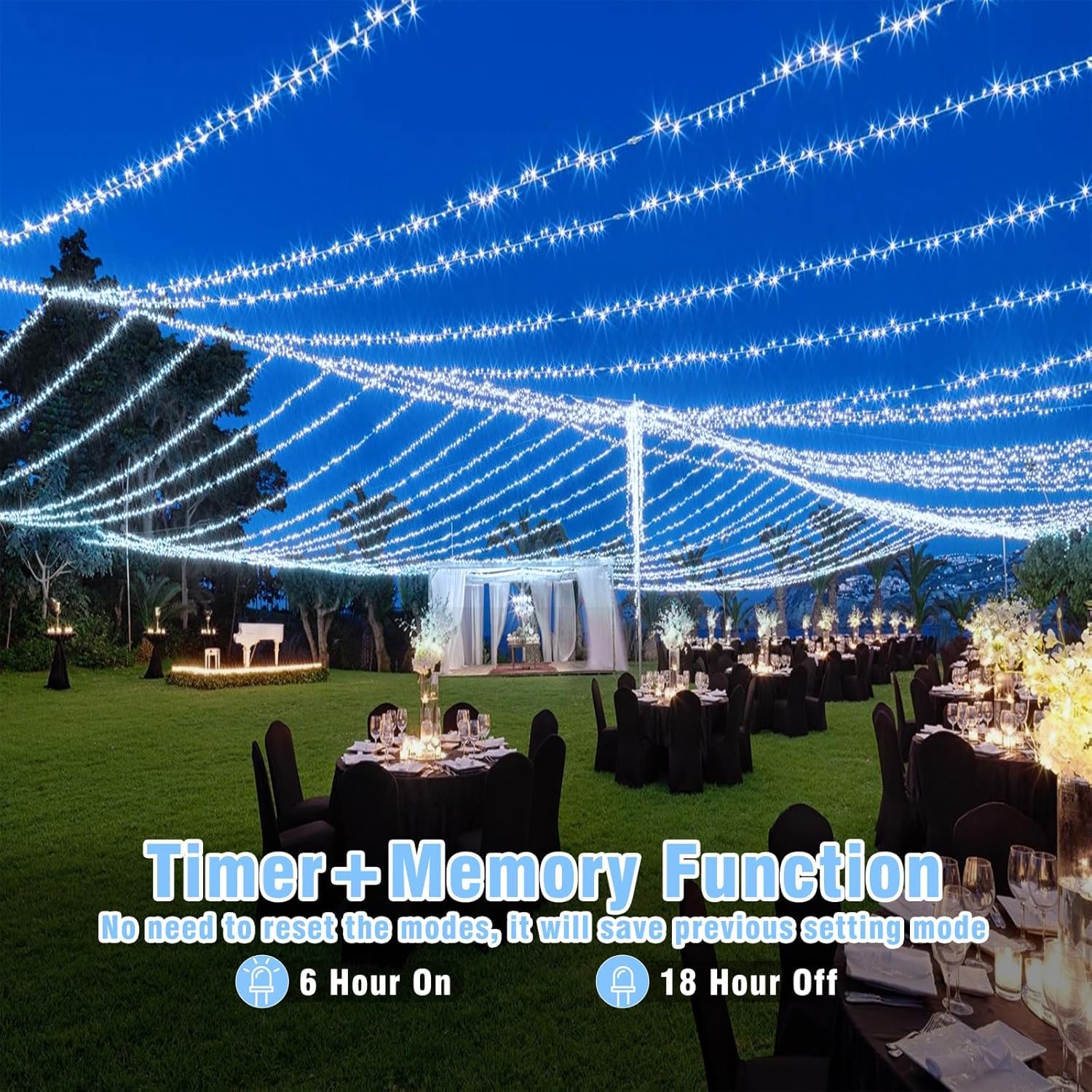 Guirlande Lumineuse électrique à LED Pour L'extérieur Et L'intérieur