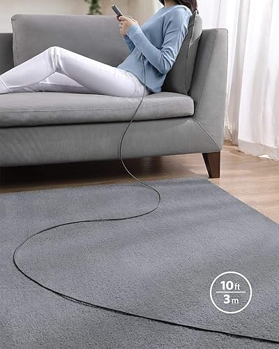 Miniatura 7 de Anker USB C Cable 100W (10ft, 2pack), New Nylon USB C to USB C Cable 2.0, Type C Charging Cable Fast Charge for MacBook Pro 2020, iPad Pro 2020,