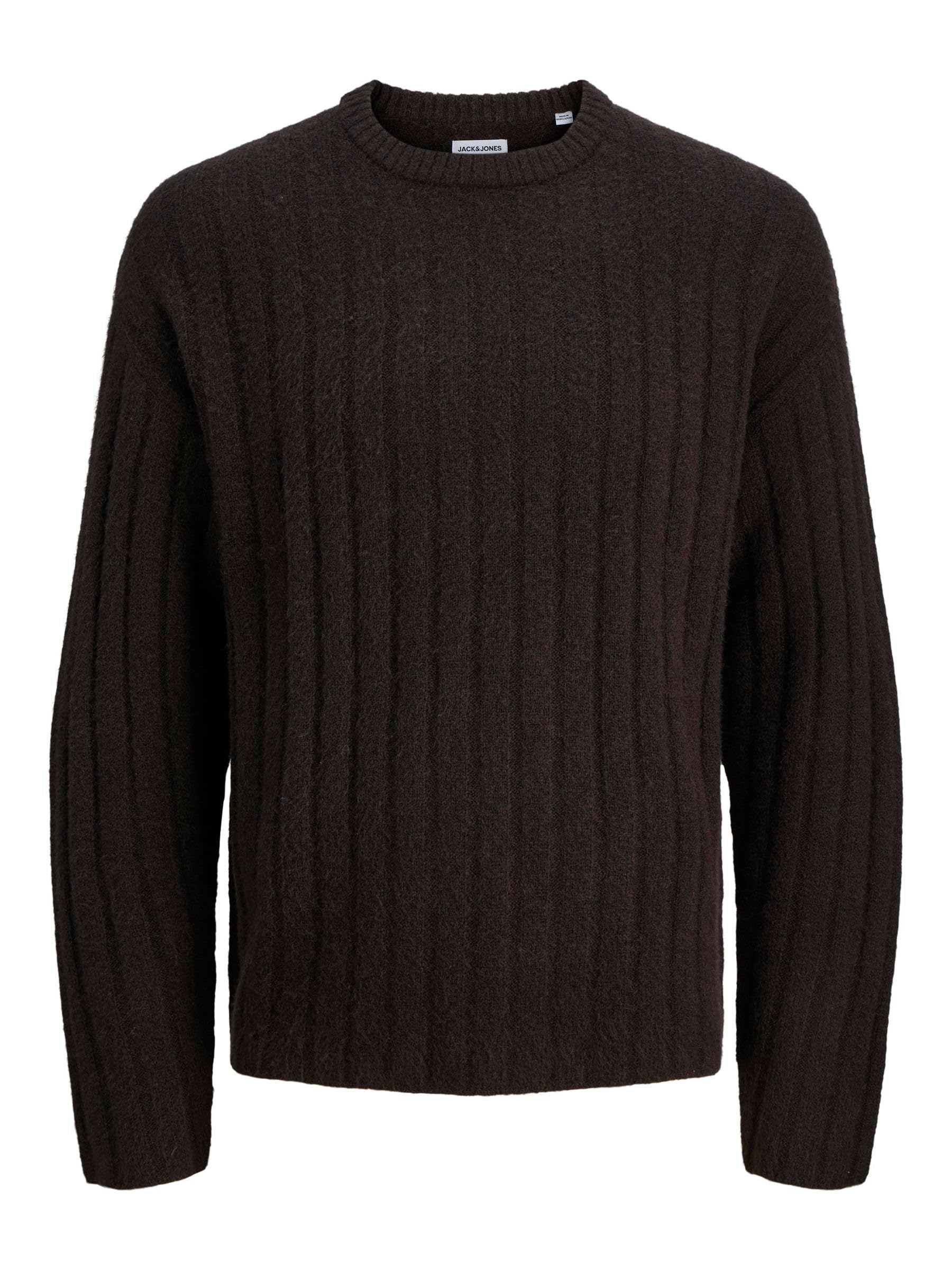 JACK & JONES Herren Jjebradley Carter Knit Crew Neck Sn