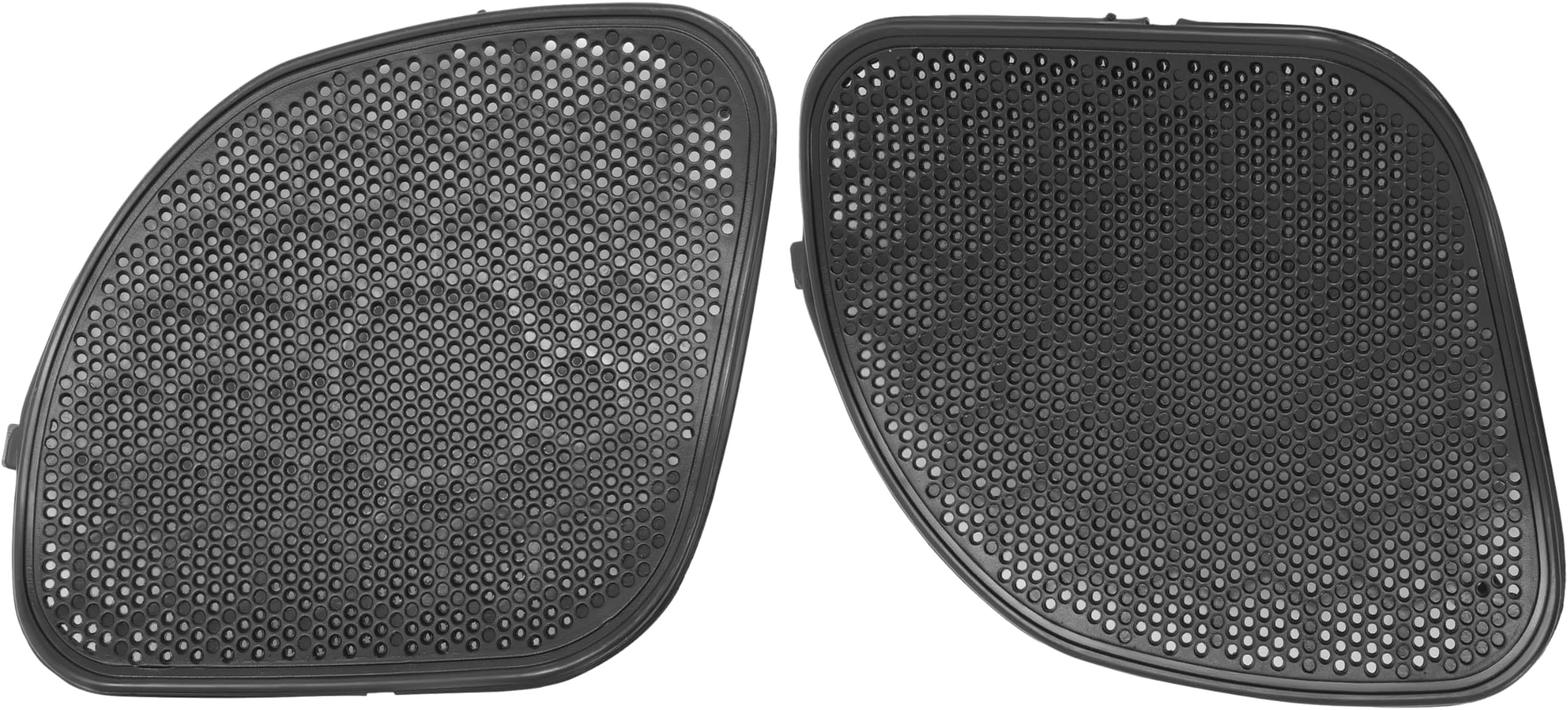 Black Front Fairing Speaker Grille Covers Compatible with 2015–2024 Harley Davidson Road Glide CVO Road Glide Mesh Cover Plastic