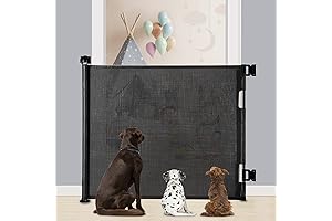 Extra Wide Retractable Baby Gate for Kids or Pets