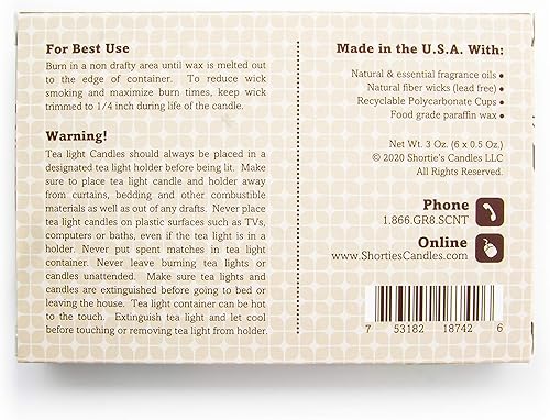 Miniatura 3 de Pure Lilac - Paquete múltiple de velas de té de alta calidad, altamente perfumadas con aceites esenciales y naturales, 12 velas de té moradas,