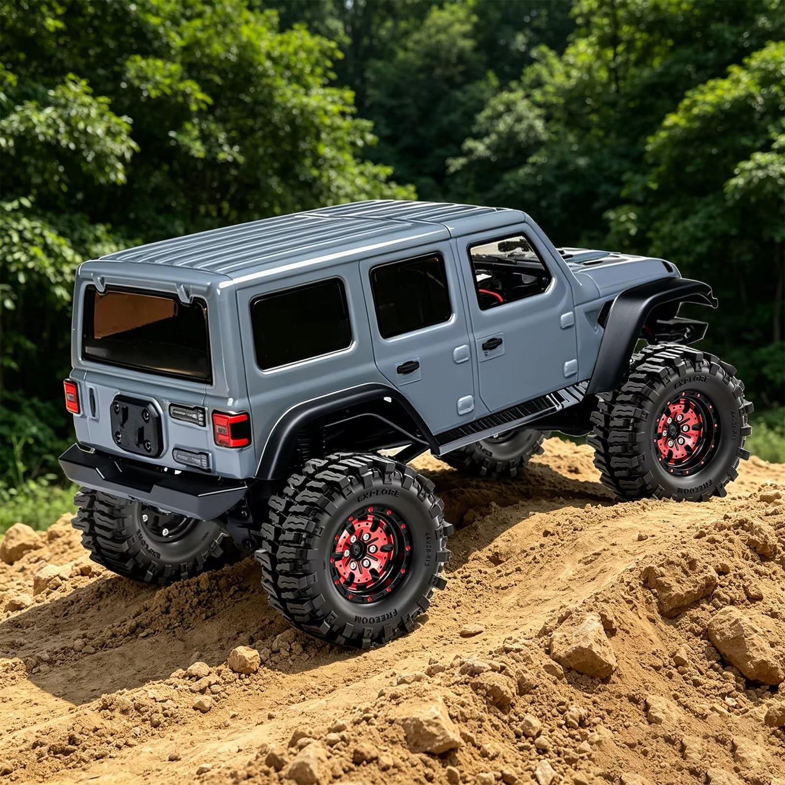 Pneumatici Ruote Beadlock 1,3 Pollici Per Traxxas Per TRX4M 1/18 Accessori
