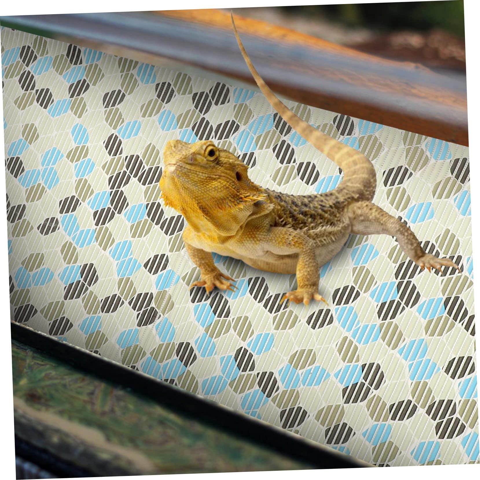 Tappeto Terrario Rettili Riutilizzabile in Poliestere | Tartarughe e Serpenti, Formato per Terrari e Gabbie, Accessori per Terrario Rettili
