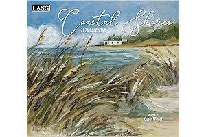Companies, Coastal Shores 2024 Wall Calendar