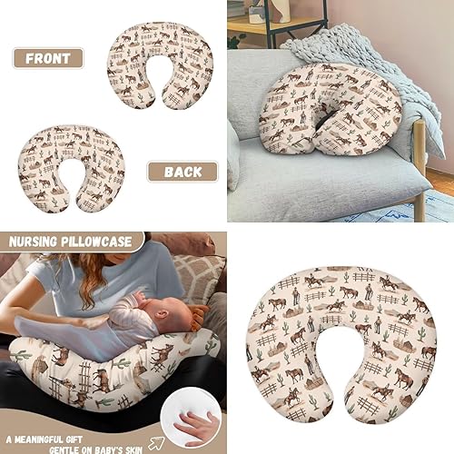 Miniatura 3 de Fundas de cesta de vaquero occidental para bebé, se adapta a la mayoría de cochecitos y asientos de coche de bebé, cactus para bebés, funda