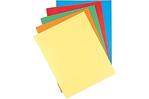 Store and Organize with Ease: Essential 3-Prong Paper Folders