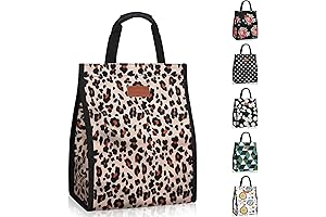 Leopard Print Lunch Bag: The Purrfect Companion for Fashionable Foodies