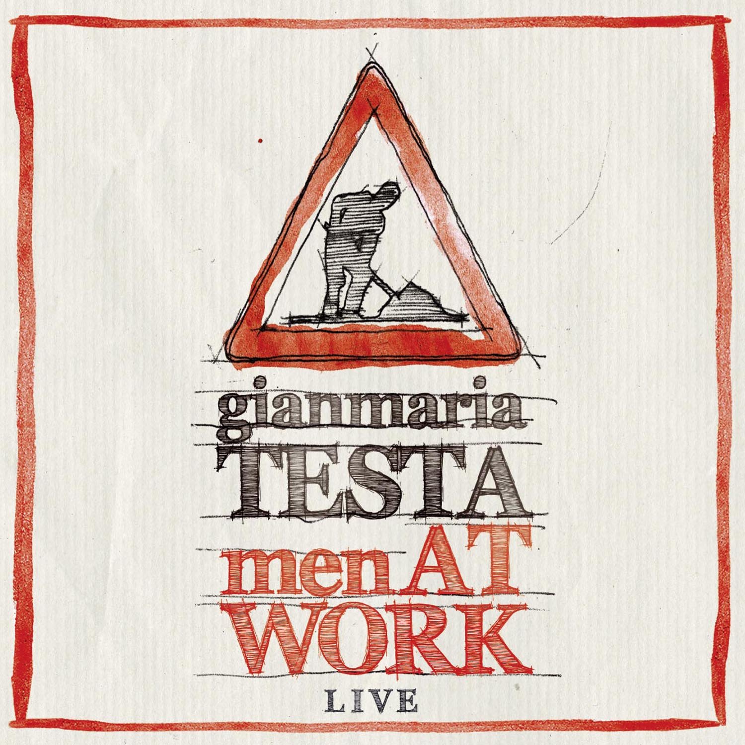 Men at Work - Live - Gianmaria Testa [Audio CD] Gianmaria Testa
