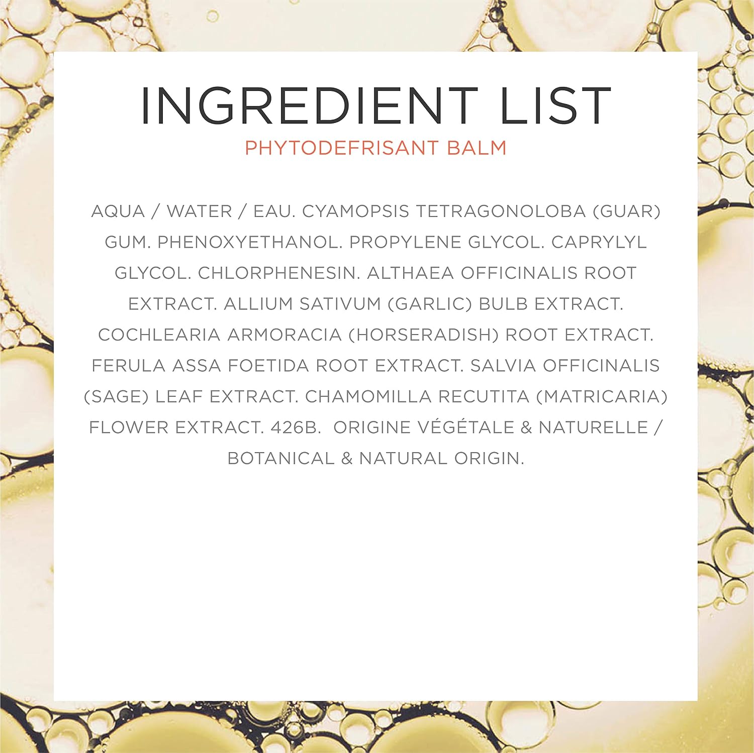 PHYTO Phytodéfrisant Botanical Smoothing Balm