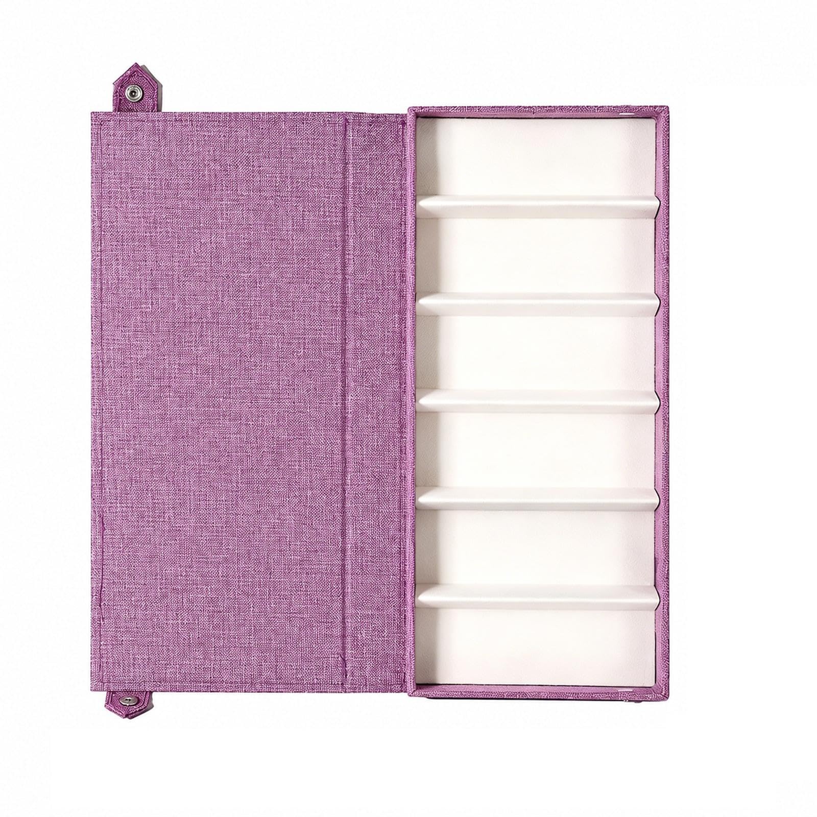 Boîte de rangement légère pour lunettes de soleil à 6 compartiments - 8