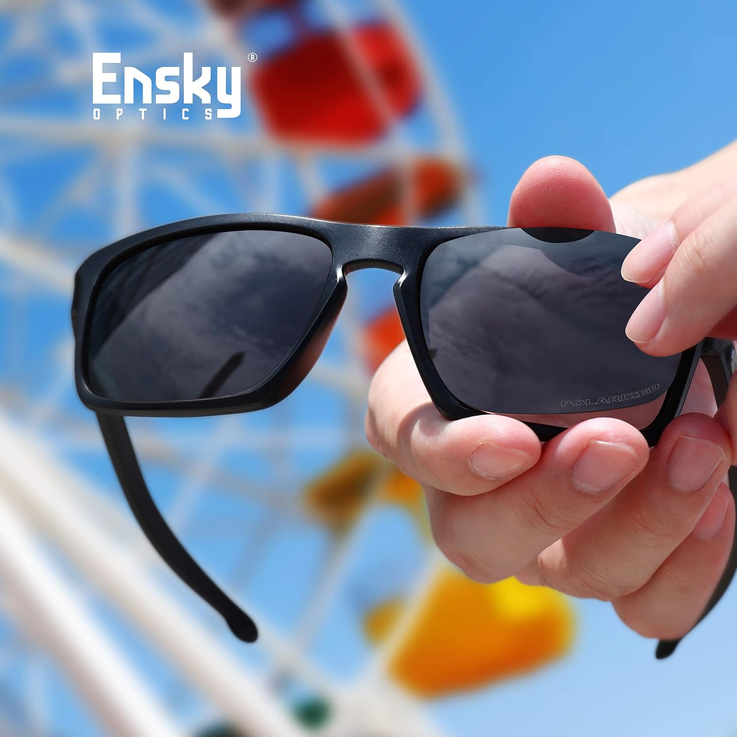 Ensky HardyShield Replacement Lenses for Oakley Flak Jacket XLJ OO9009 63mm Sunglasses - Coral Black