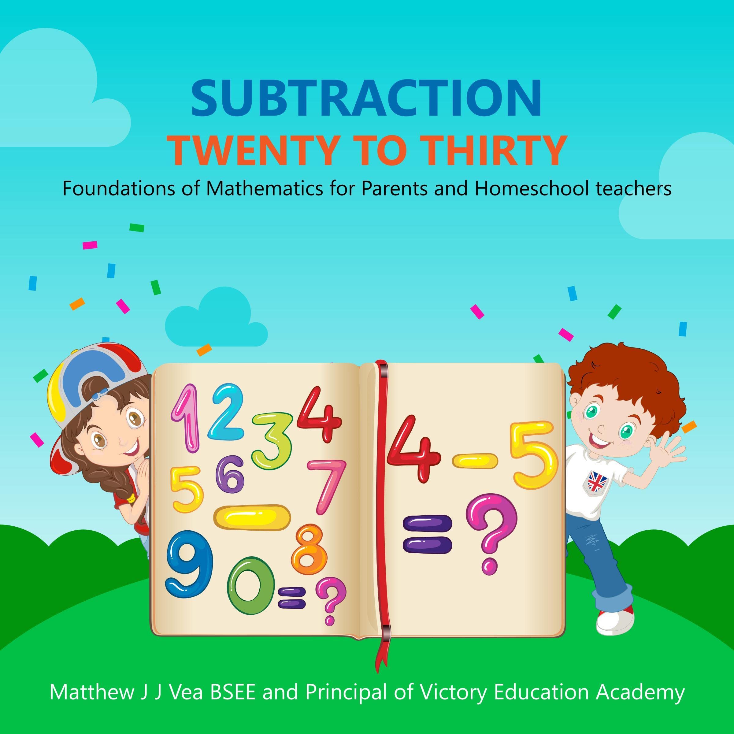 Subtraction Twenty to Thirty