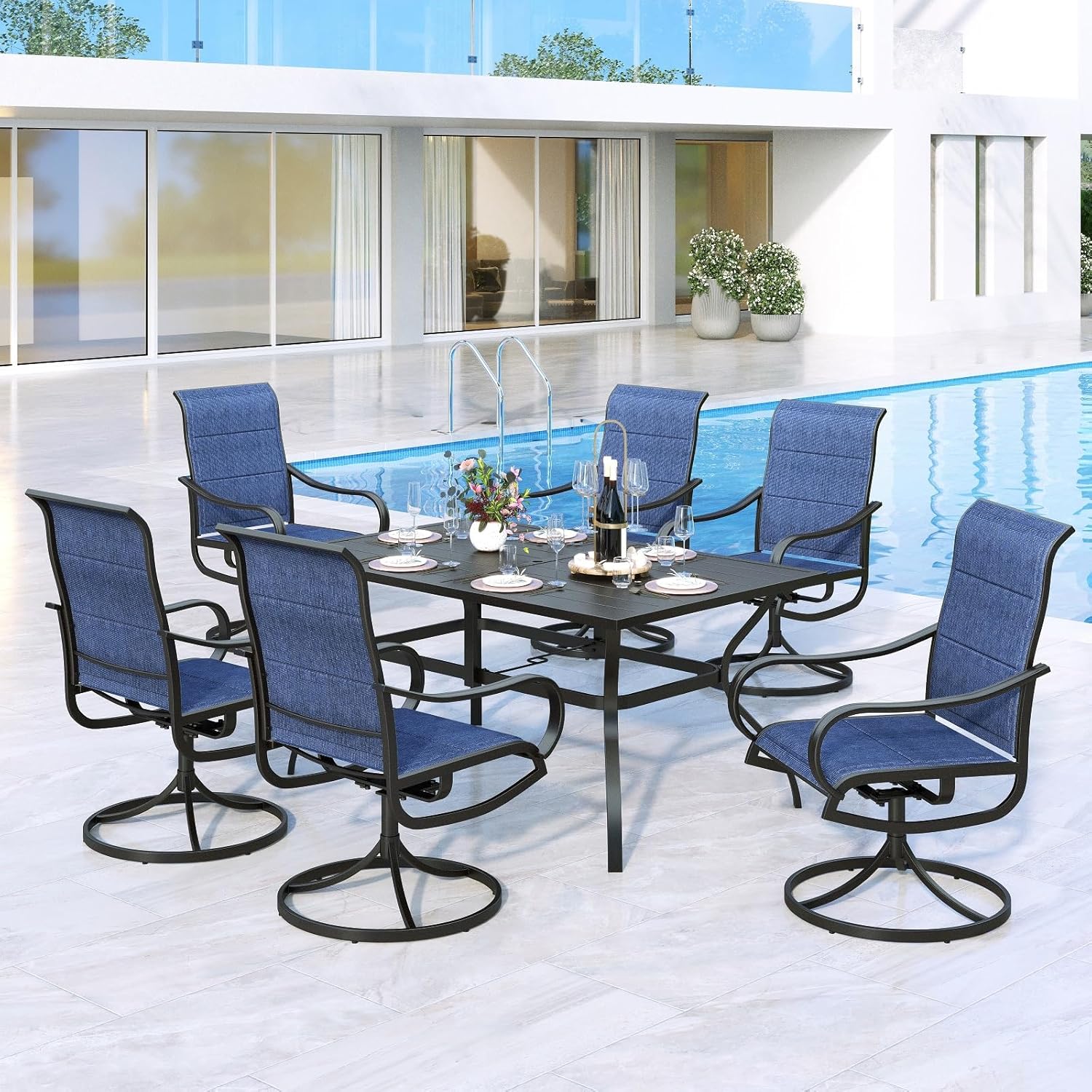 Patio Dining Set for 8