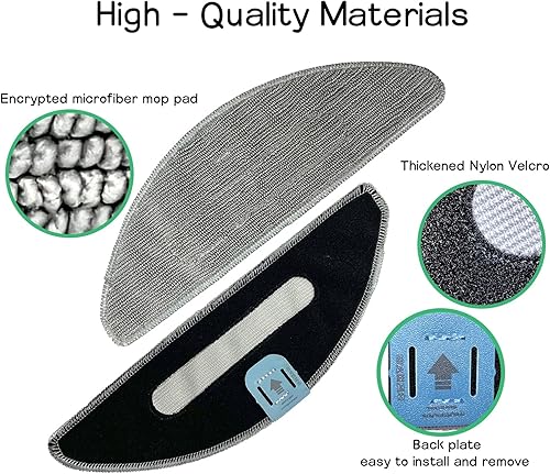 Miniatura 3 de TETEPV Almohadilla de repuesto para trapeador de vacío compatible con iRobot Roomba Combo i5  i5+  j5  j5+ accesorios de aspiradora robot de
