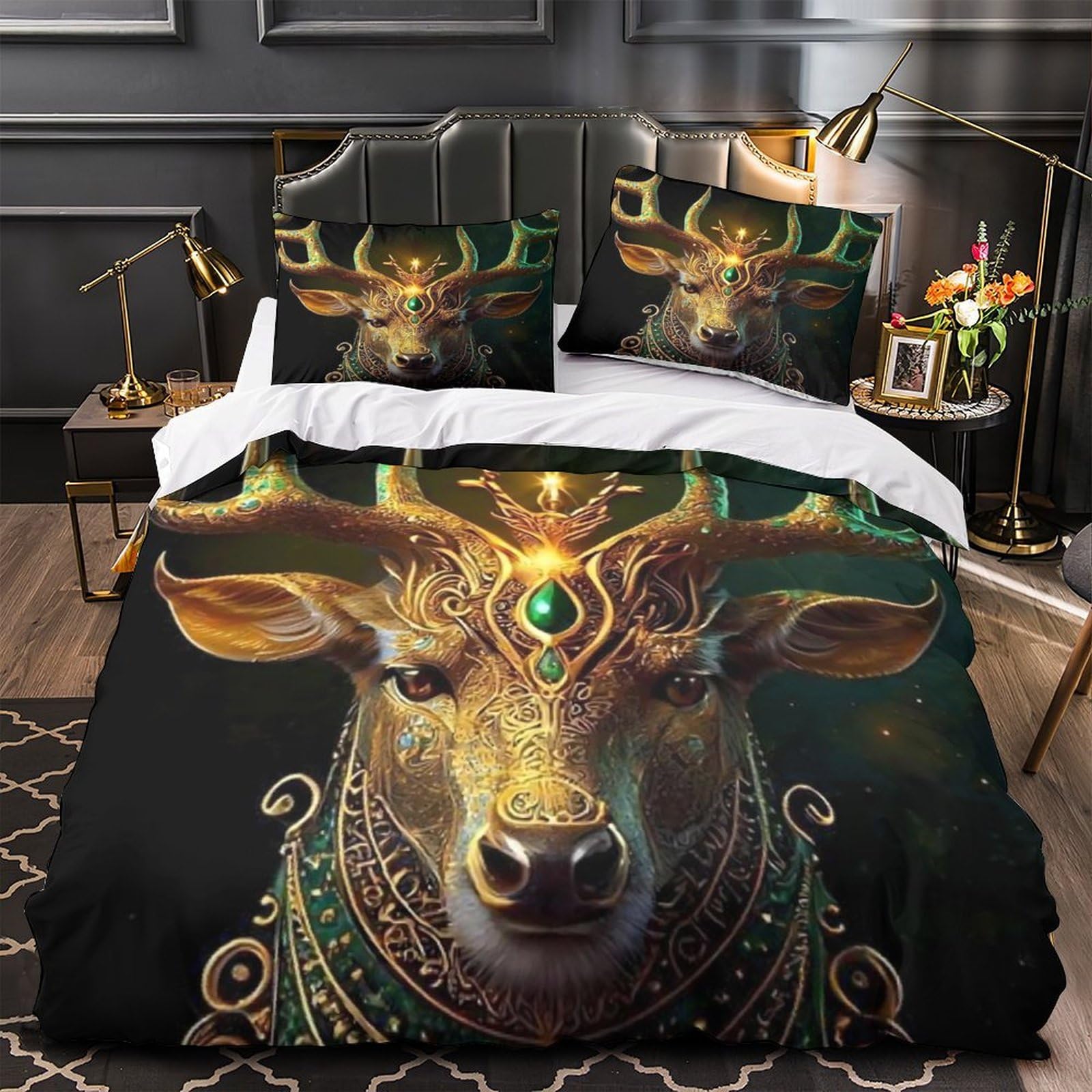Housse de couette violon respirante contre les allergies de lit 260x220