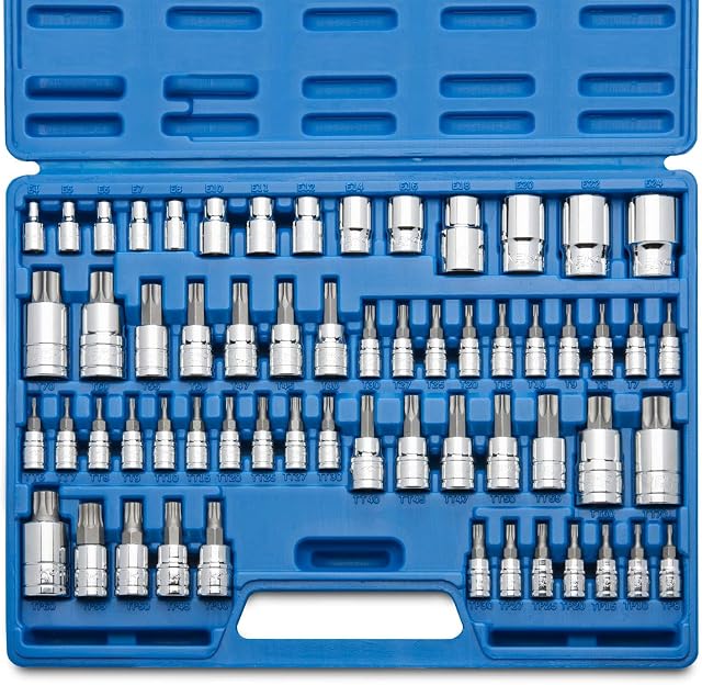 Kit de soquetes NEIKO 10083A Master Torx, 60 peças