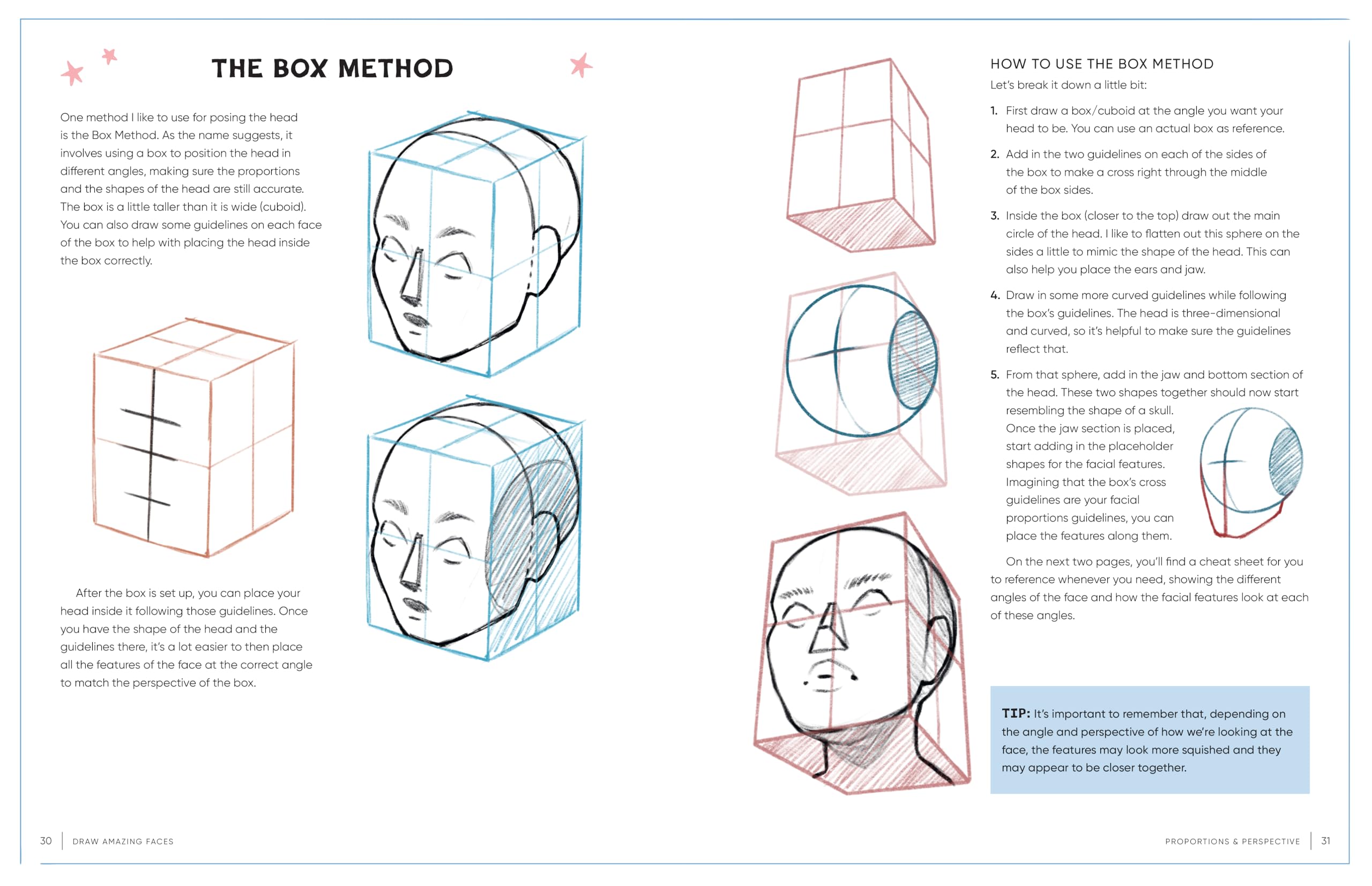 Draw Amazing Faces: Learn the Basics and Develop Your Own Style