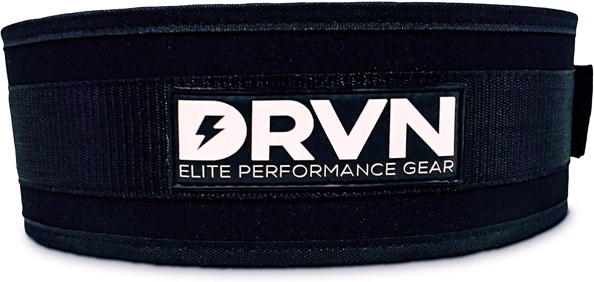 DRVN WOD Belt - Crossfit Weightlifting Belt, Men/Women Powerlifting Belt with Fully Adjustable Support Strap