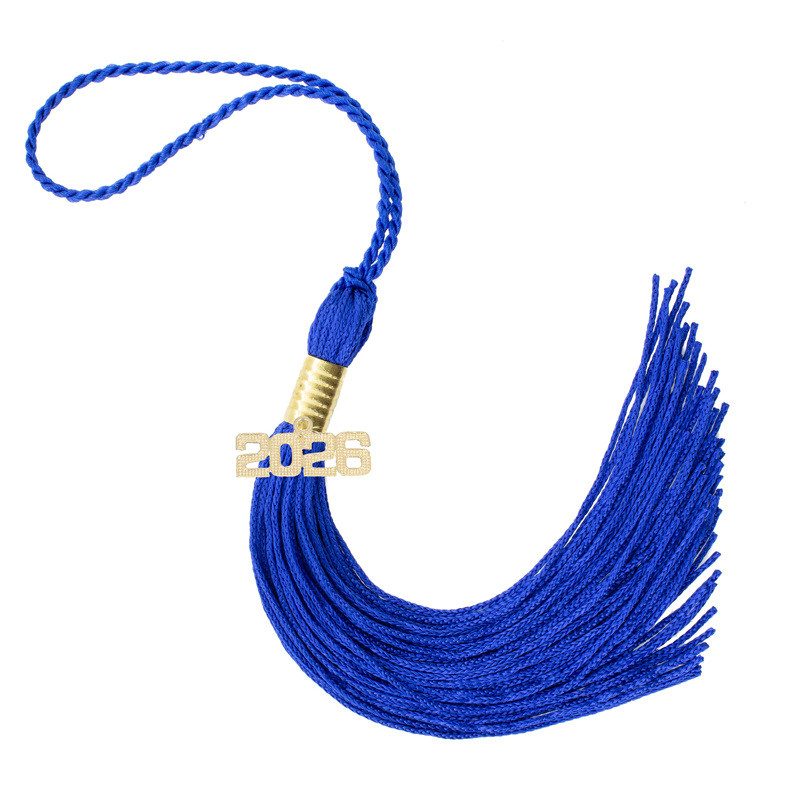 2026 Royal Graduation Tassel - Every School Color Available -Made in USA