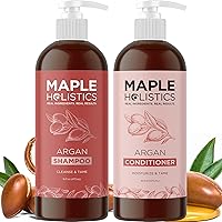Vista 15 de Champú y acondicionador para cabello graso y cuero cabelludo, sin sulfatos ni parabenos, juego de champú y acondicionador para el cuidado