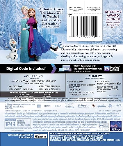 Miniatura 2 de Frozen Feature 4K UHD