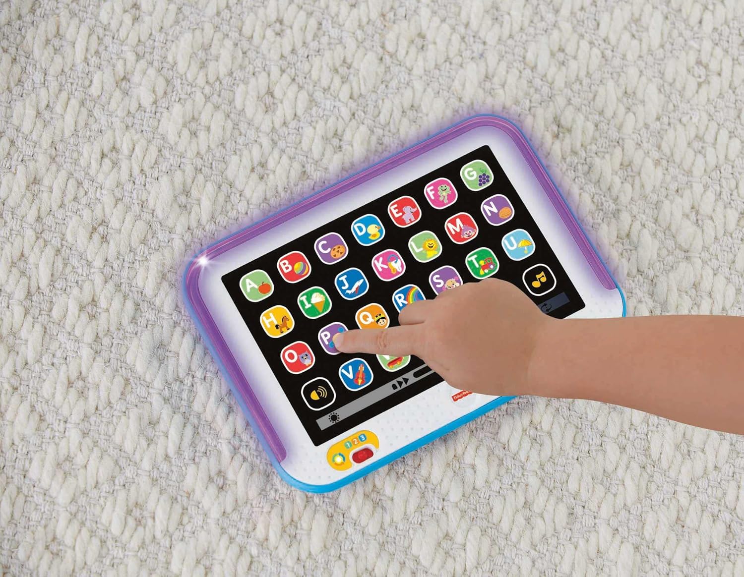 Juguetes de aprendizaje para ni os peque os fisher-price laugh learn smart  stages tablet con luces y m sica para juego de fantas a temprana azul para 