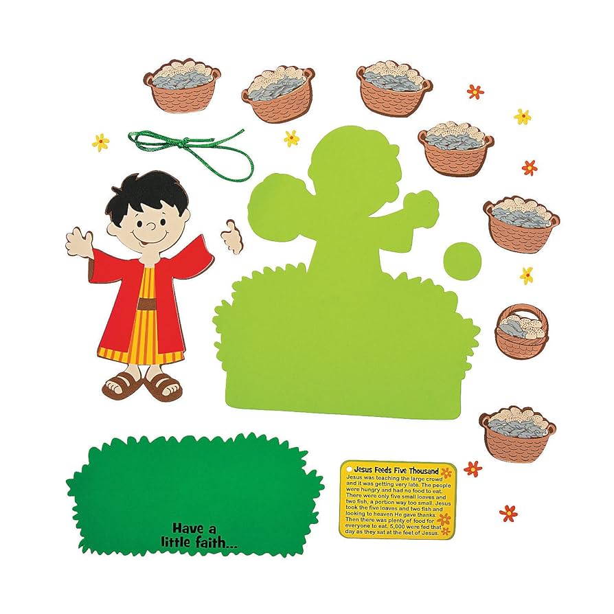 fun-express-feeding-the-5000-sign-craft-kit-makes-12-toys-games-amazon-com for Jesus Feeds The 5000 Craft Free Printable Fun Express Feeding The 5000 Sign Craft Kit- Makes 12 : Toys & Games - Amazon.com for Jesus Feeds The 5000 Craft Free Printable