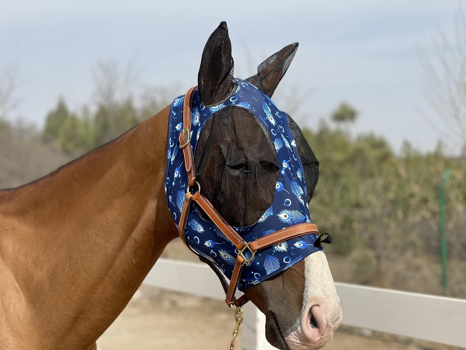 Buy Horse Fly Mask Super Comfort Horse Fly Mask Elasticity Fly Mask