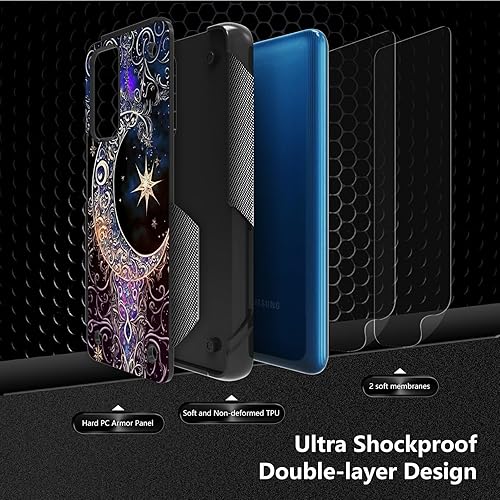 Miniatura 100 de Funda para Samsung Galaxy A23 Galaxy A13 4G/5G, Galaxy A04, Galaxy A04S, Galaxy A32 5G, con 2 protectores de pantalla, funda protectora híbrida