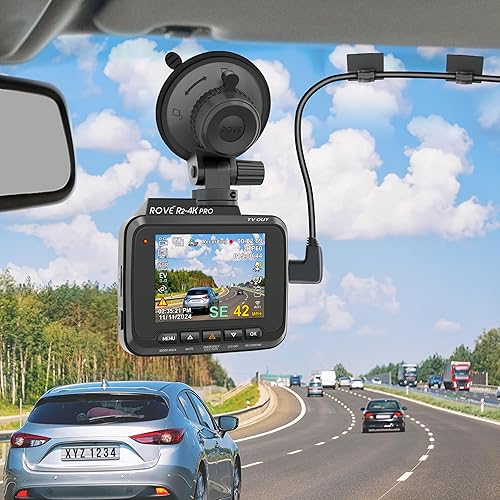 Miniatura 6 de ROVE Clips adhesivos para cables  Abrazaderas universales para cables de cámara de tablero de coche y cables USB, sin residuos ni daños, adecuado