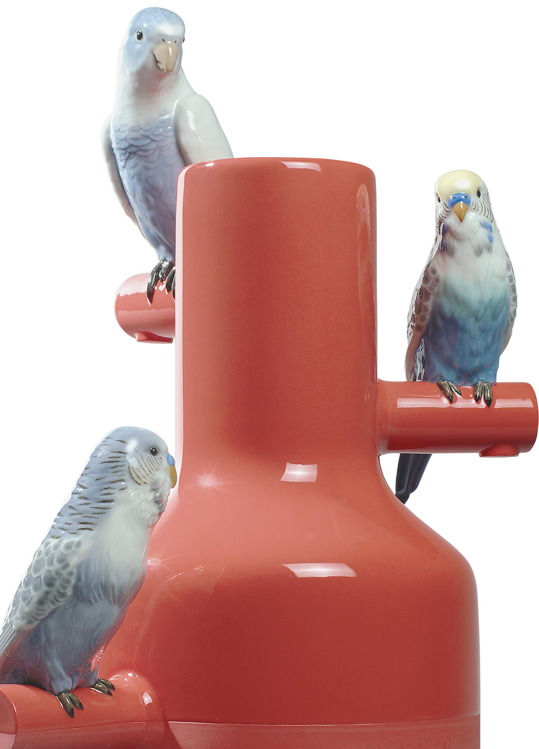 Amazon.co.jp: Lladro - PARROT PARADE (コーラル) : ホーム＆キッチン