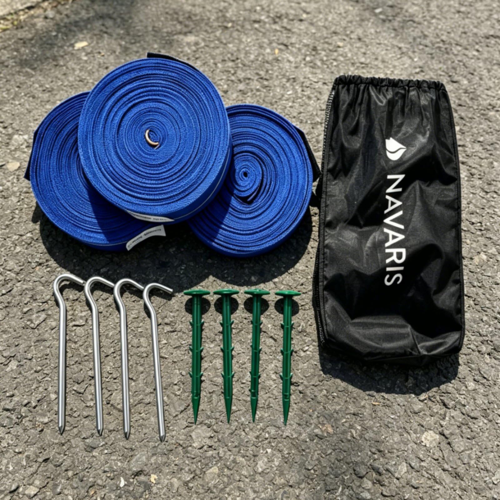 Kit Linee Sand Volleyball da Esterno Linee Sand Volleyball Portatile Attrezzatura Sportiva per All'aperto, Gare