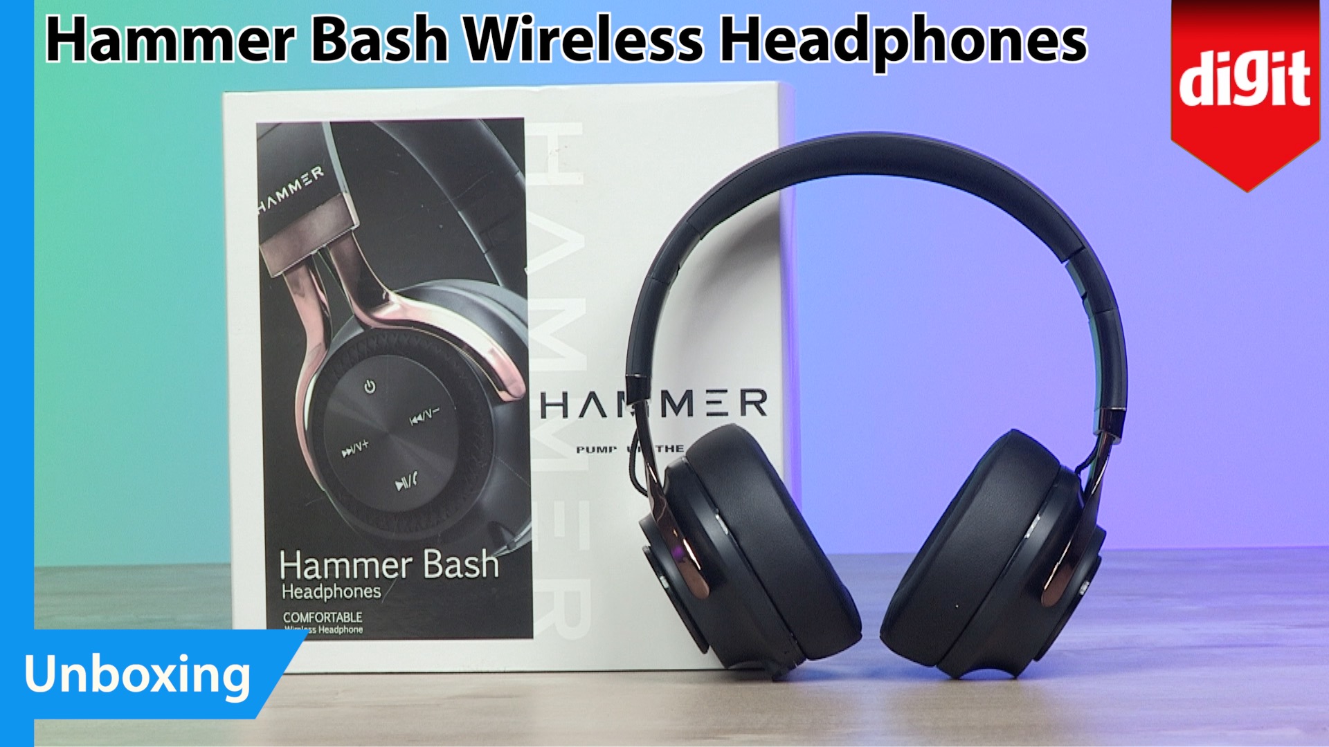 Hammer Bash Wireless Headphones Unboxing