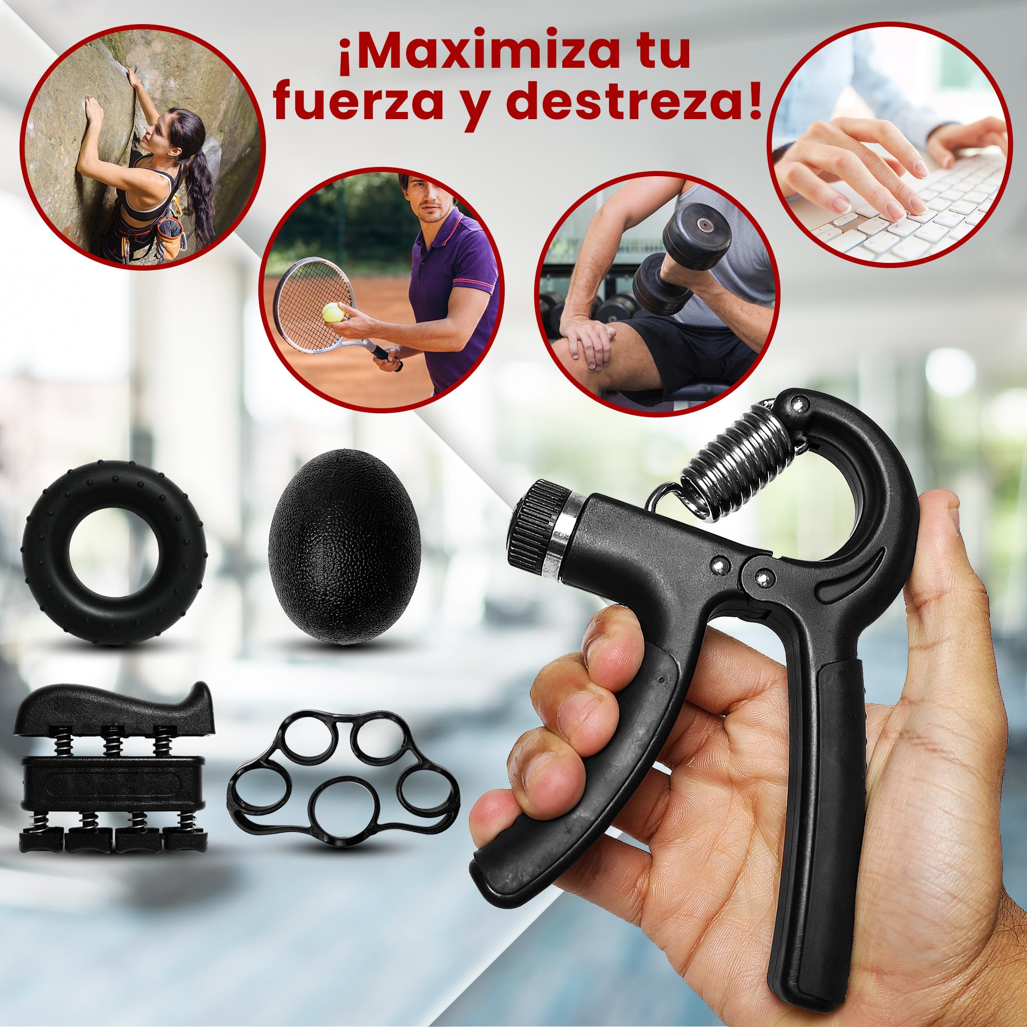Manos Libres Coche Bluetooth Hand Grip Pack - Ejercitador De ...