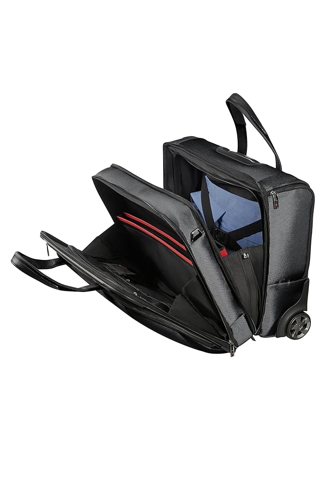 美品　Samsonite ROLLING TOTE BLACK Amazon.com | SAMSONITE ROLLING TOTE 15.6