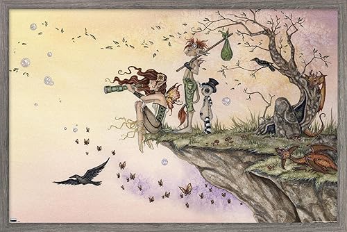 Trends International Amy Brown - Where The Wind Takes You Wall Poster