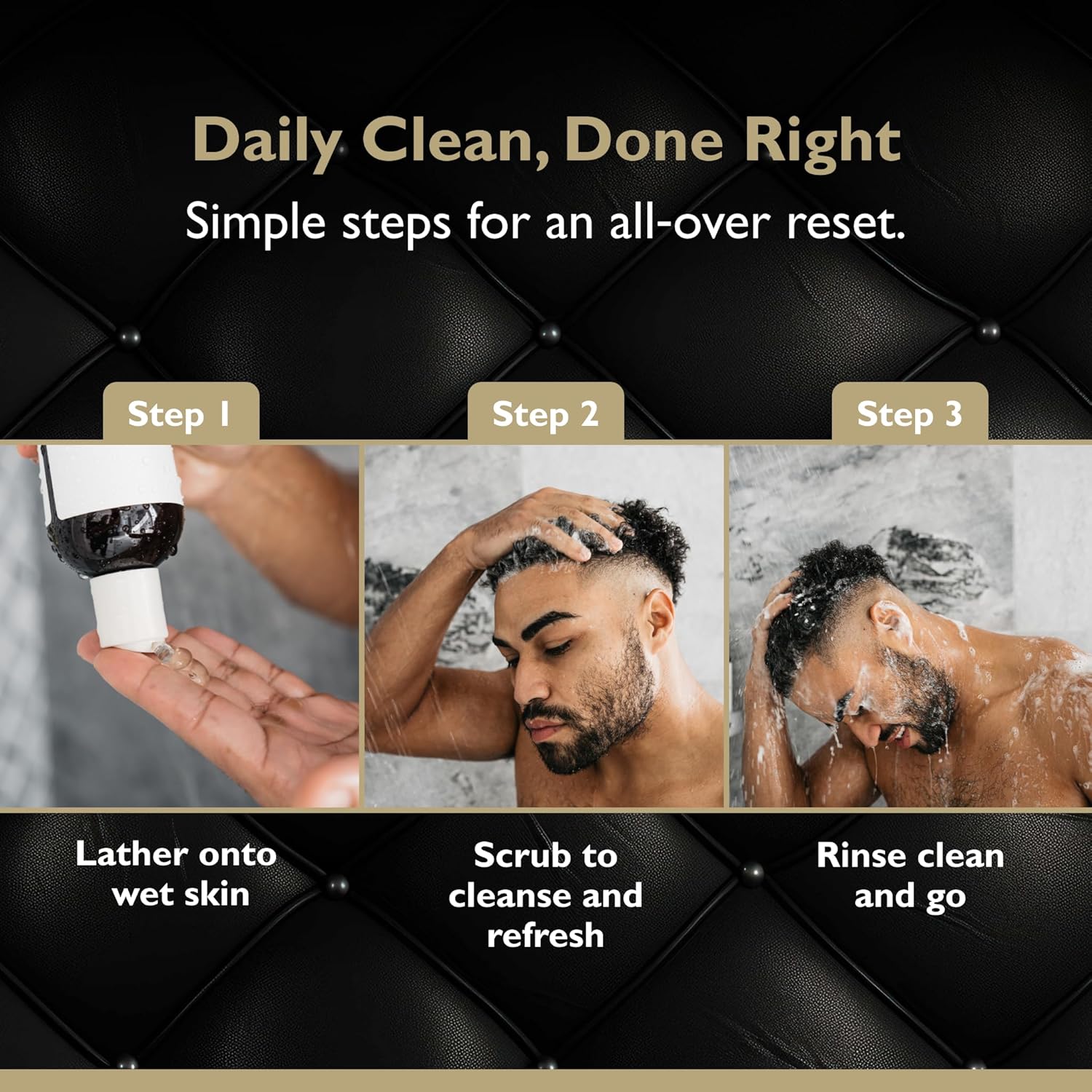 Hydrating Bodywash for Men – 16oz (2-pack, Tobacco Vanilla)