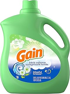 Fabric Softener, Blissful Breeze, 129 fl oz, 150 Loads, HE Compatible