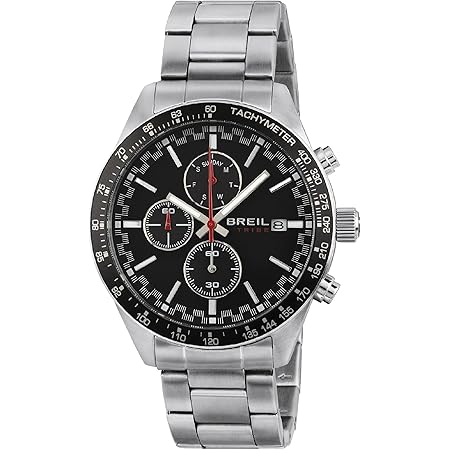 Breil Orologio uomo SLIDER con bracciale in acciaio, movimento CHRONO QUARZO