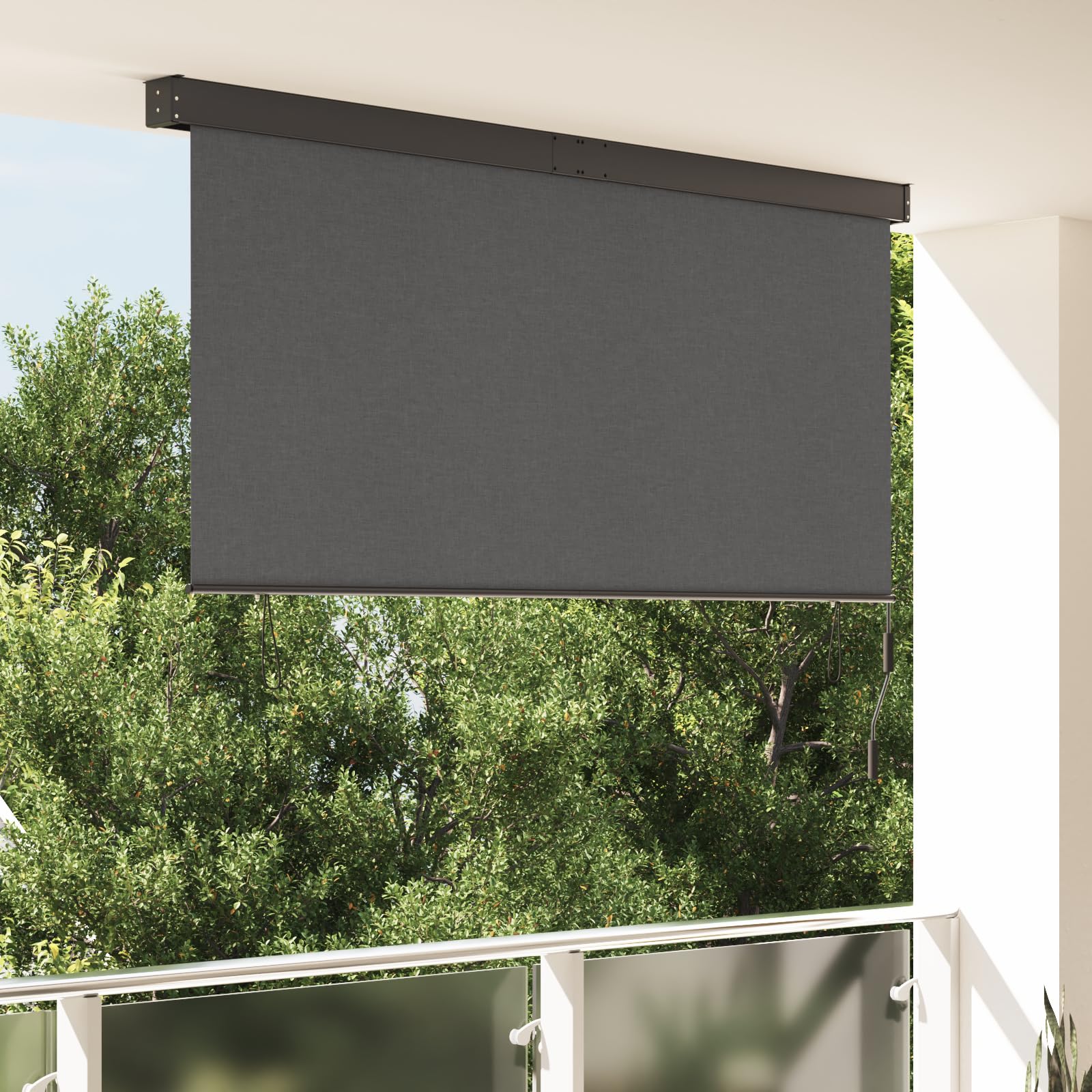Store extérieur de balcon pour ombrager votre terrasse et jardin