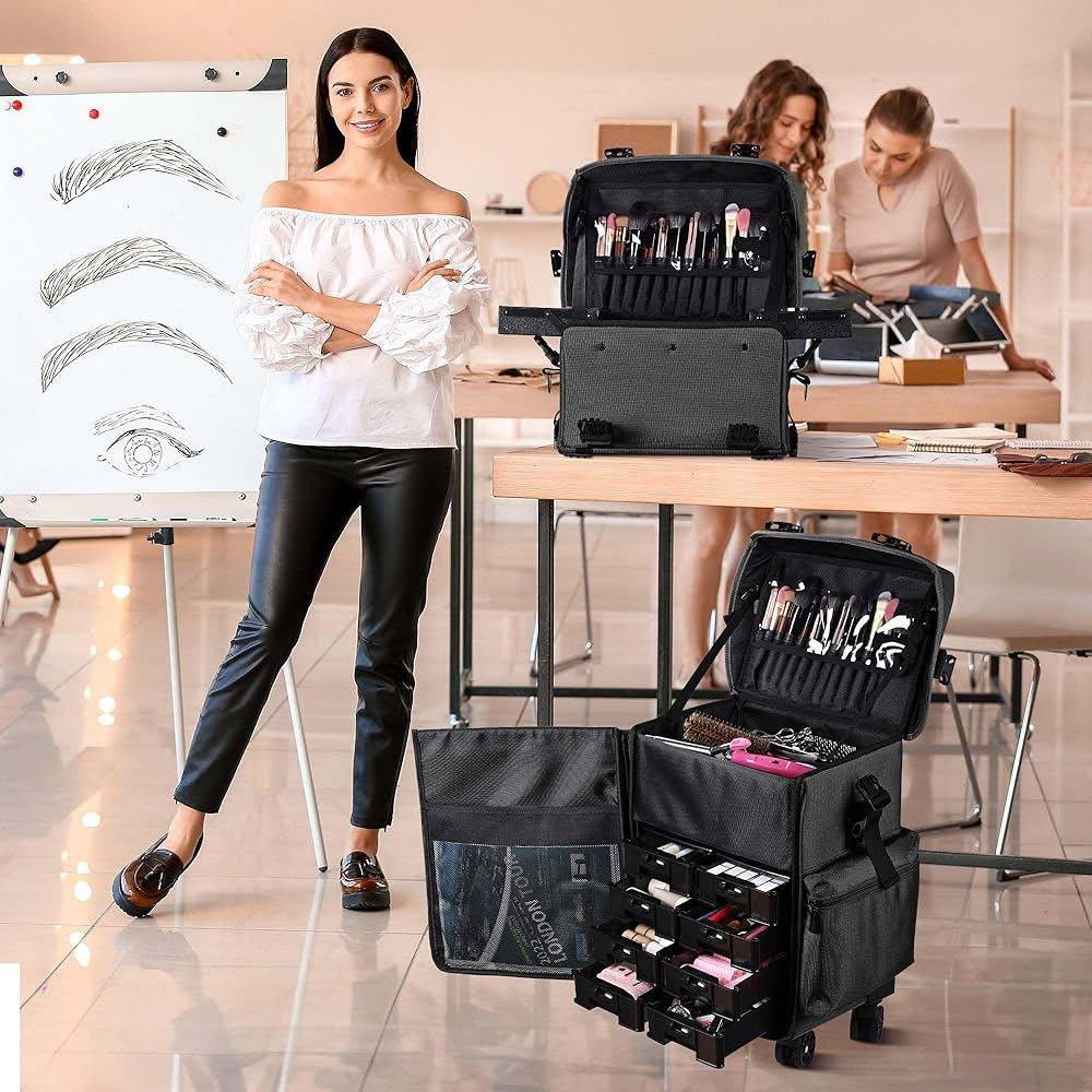 BYOOTIQUE 2in1 メイクボックス プロ Amazon | BYOOTIQUE 2IN1 メイクボックス メイクキャリーケース